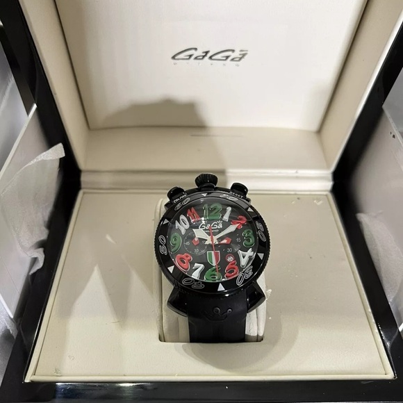 GaGa Milano Italy Manuale 48mm Limited Edition S/N 166/299 - Picture 9 of 9